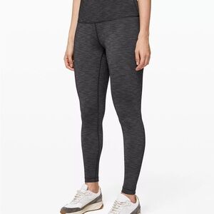🖤 Lululemon Wunder Under High-Rise Tight 28” Gray Size 4